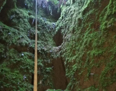 Figura 5 - Entrada do poço (Foto: André Leite - GEM)