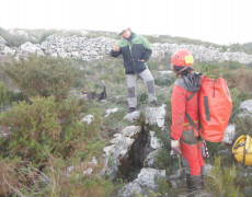 Figura 2 - Fenda do Caminho (Foto: José Ribeiro - GEM/WIND)