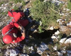 Figura 6 - Algar Bivaque do Caracol (Foto: Pedro Bernardes - GEM)