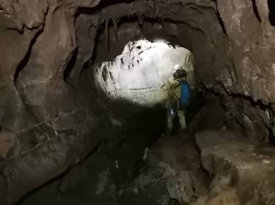 Figura 13 - Pormenor da profundidade do Meandro da Fenda