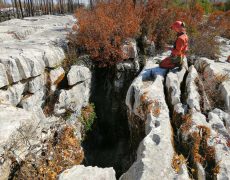 Figura 4 - Entrada do Algar da Cratera II (Foto: António Afonso - ARCM)