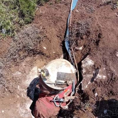 Figura 21 - Aspeto da entrada após desobstrução.