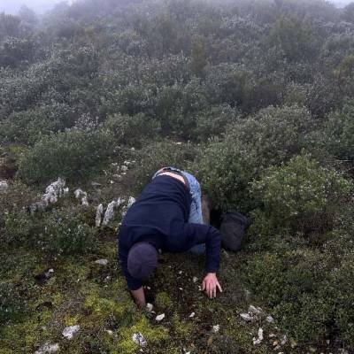 Figura 22 – Descoberta do orifício inicial.